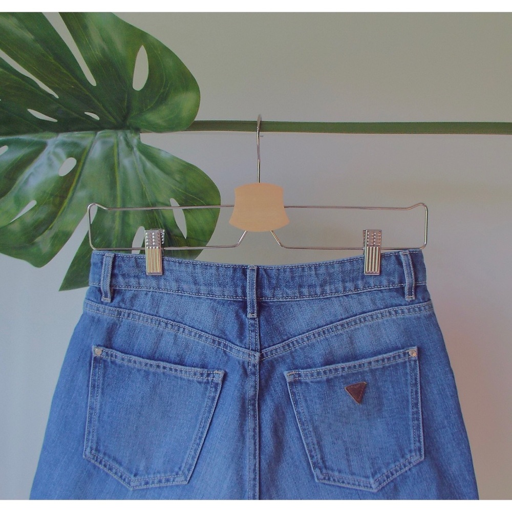 High Rise Jean Shorts